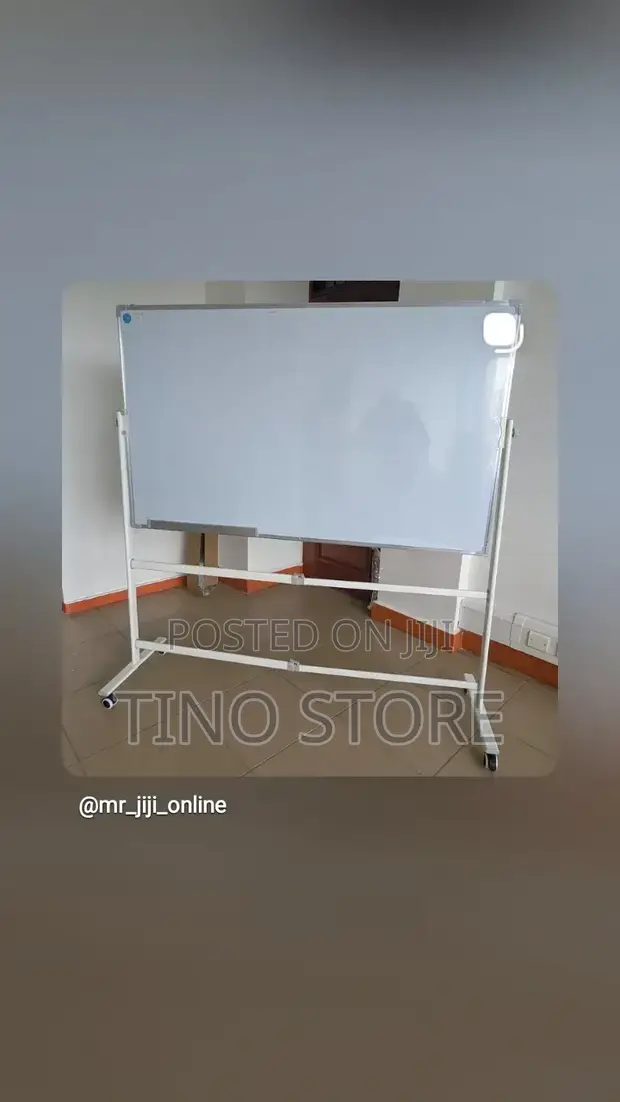Whiteboard 90x150cm - Wall or Stand Mountable - 1