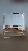 Whiteboard 90x150cm - Wall or Stand Mountable - 3