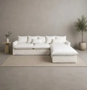 Brand New L-Shaped Sofa - 4 Seats