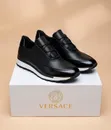 Vatu vya Ngozi vya Wanaume Versace - Vipya, Asili (Size 39-46) - 4