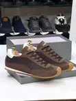 Men's Loewe Leather Sneakers - Brand New - 3