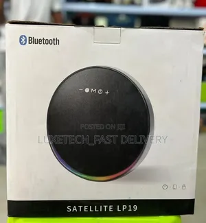 Satellite LP19 Spika Portable ya Bluetooth ya Mviringo