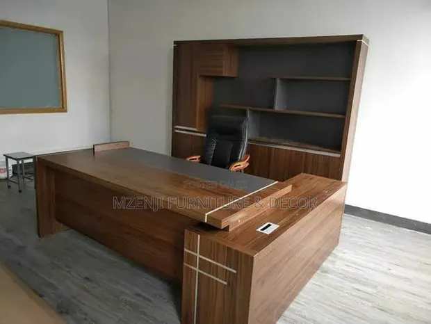 Executive Table and Wardrobe - 1