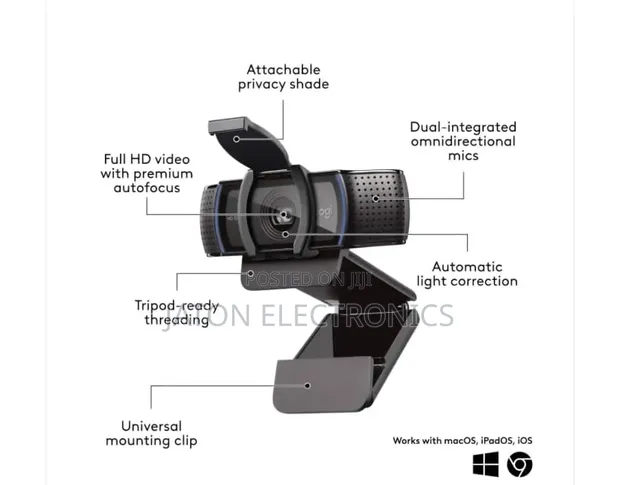 Logitech C920e Premium Webcam - 1