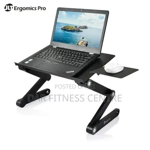 Adjustable Laptop Stand with 2 Fans