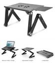 Adjustable Laptop Stand with 2 Fans - 3