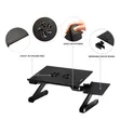 Adjustable Laptop Stand with 2 Fans - 4