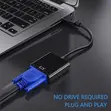 Brand New DisplayPort to VGA Converter Adapter - 5