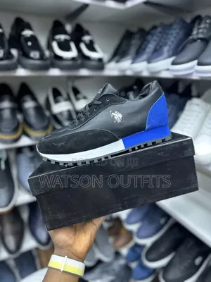 Men's Polo Leather Sneakers - Brand New