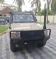 Toyota Land Cruiser 2018 Beige Pickup - 1