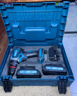 Ouda 21V Brushless Cordless Drill Set with 2 Batteries