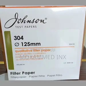 Johnson Test Filter Papers Grade 304 (125mm)