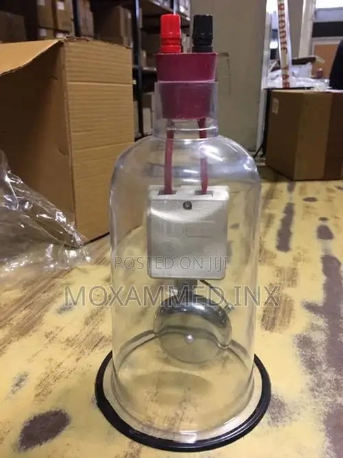 Bell in Vacuum with Air Pump and Plate - 1