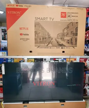 Vitron 75-Inch Frameless 4K Smart TV