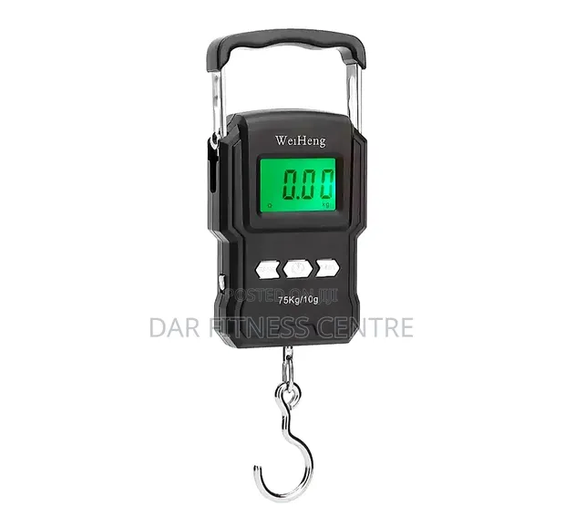 Mzani wa Digital Hanging 75kg na Tape Measure - 1