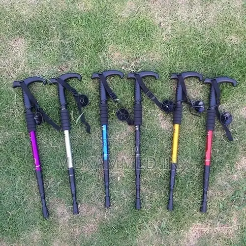 Black Anti-Shock Trekking Pole - King - 1