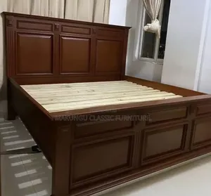Solid Hardwood Bed Frame - Size 5/6