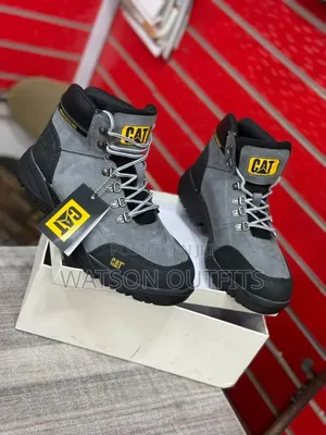 Men's Caterpillar Leather Boots - 5 Designs, Multiple Colors