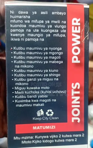 Joints Power Herbal Supplement for Joint Pain Relief