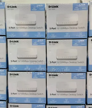 D-Link DES-1005C 5-Port Fast Ethernet Switch