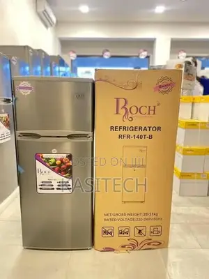 Roch Fridge RFR 140t-B 118L Mlango Mbili