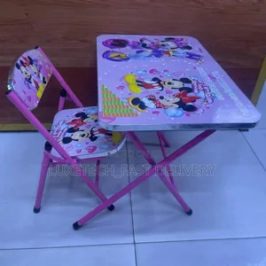 Disney Minnie Mouse Folding Table and Chair Set
