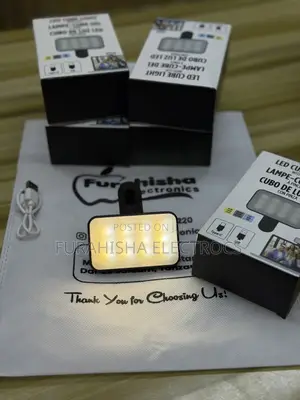 Portable LED Clip Light for Selfies & Video