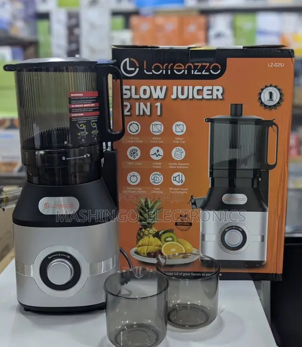 Lorrenzzo Juicer ya Slow 2-in-1 - 1