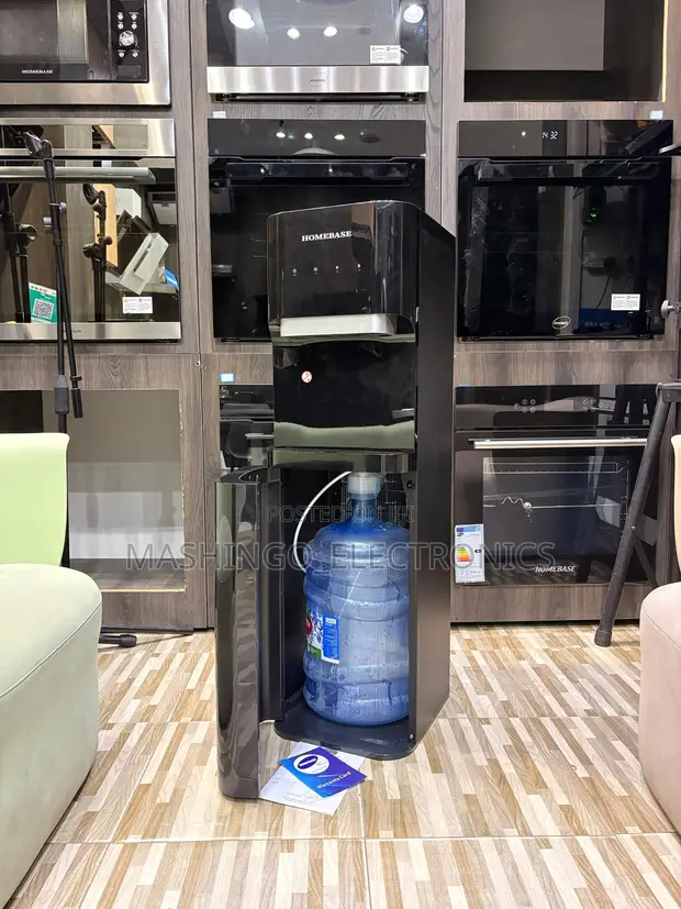 Homebase Water Dispenser wa Bottom Load - Nyeusi - 1