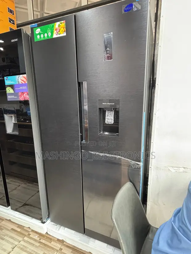 Homebase 444L Side by Side Fridge Hb-520wd - 1