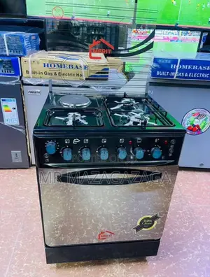 Merit Jiko 60x60 - Nje 4 (3 Gesi/1 Umeme) na Oven