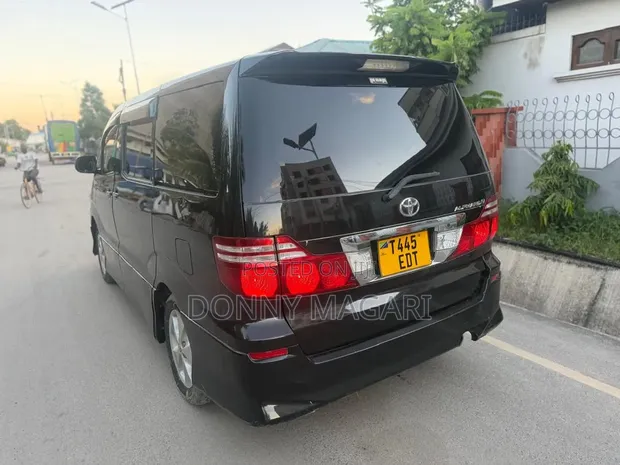 Toyota Alphard 2008 Black - 1