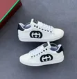 Men's Classic Gucci Leather Sneakers - 4
