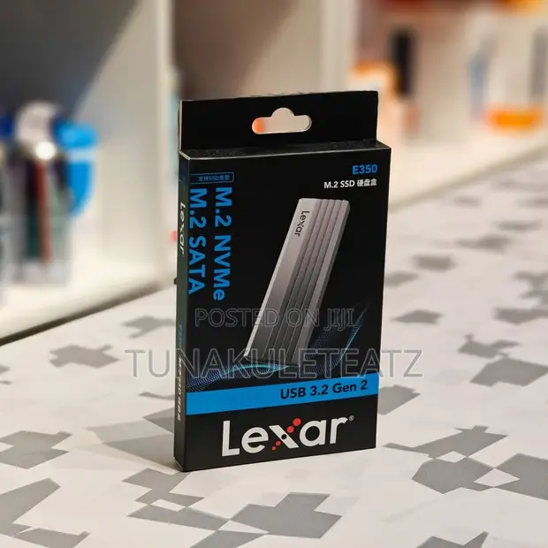 Lexar M.2 NVMe SSD USB 3.2 Gen 2 Enclosure - 1