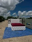 Modern Bedsofa with Lights and Gold Stickers (5/6) - 2