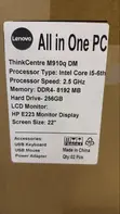 New Lenovo ThinkCentre M910 All-in-One Desktop - 4