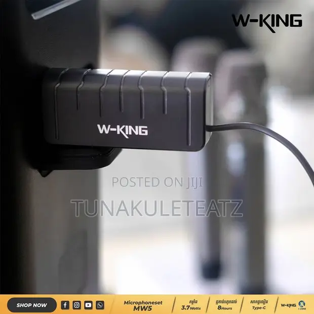 W-King MW5 Universal Wireless Microphone Set - 1