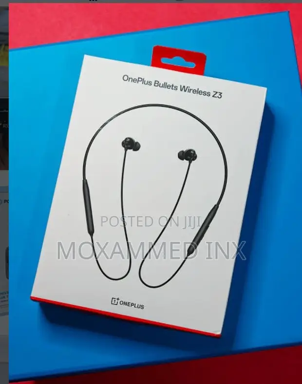 OnePlus Bullets Wireless Z3 Neckband Earphones - Black - 1