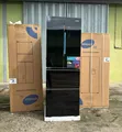Homebase Non-Frost Fridge 298L Hb3-66m Black Glass - 1