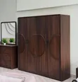 Brand New 4-Door Teak Wood Wardrobe - 2