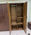 Brand New 4-Door Teak Wood Wardrobe - 4