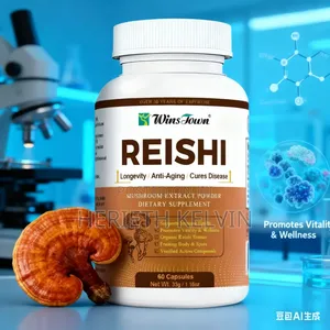 Wins Town Reishi Mushroom Extract Capsules