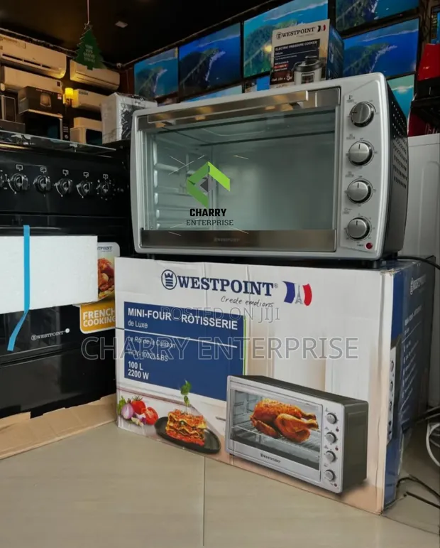100L Westpoint Electric Oven - Bake, Grill, Roast - 1