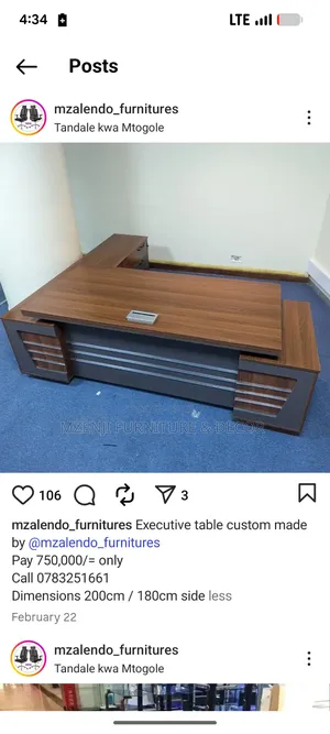 Executive Boss Table - Wood-Mode