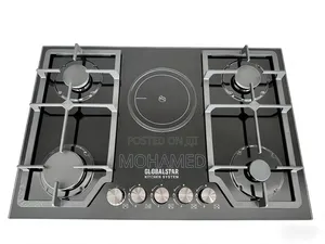 Globalstar GS5G22 4 Gas Burner + 1 Electric Plate Cooktop