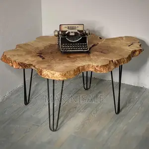 Round Table - Natural Wood Finish