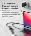 Yesido CA136C 60W Fast Charging Type-C to Type-C & Watch Cable - 4
