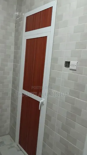 Thabiti Aluminium PVC Body Door - Brown