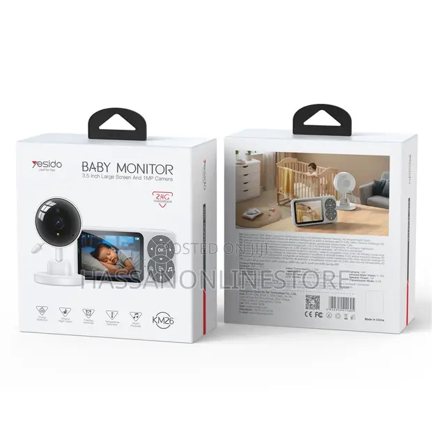 Yesido KM26 Baby Monitor 3.5" LCD - 1