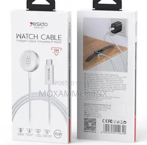 Yesido DS36 Apple Watch Charger Cable - 5W, 1m Braided